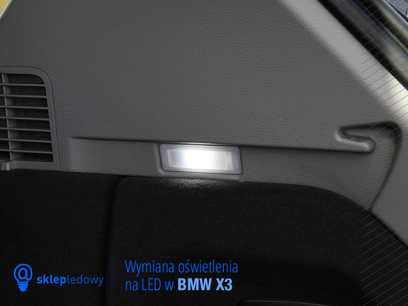 bmw x3 f25 bagaznik led